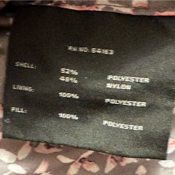 Marc New York Andrew Marc Gray Grey Silver Waffle Puffer Zip Jacket M - Picture 4 of 5